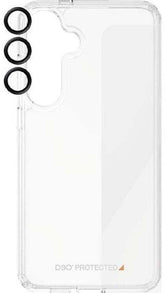 PanzerGlass 3-in-1 Protection Bundle Set for Samsung Galaxy S24+ with Screen Protector, Camera Lens Protector & D3O® Hard Case – Scratch Resistant Transparent Protection Kit
