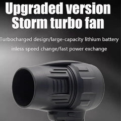 High Speed 48V Cordless Portable Turbo Blower Fan with Fast Charging