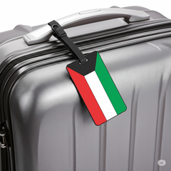 Kuwait Flag PVC Luggage Tag
