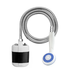USB Rechargeable Camping Shower Outdoor Portable Shower Head Bathing 3.7V Pump