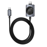 كابل الشحن HOCO CW66 PD100W لساعة آبل 2 في 1