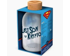 Stor Superman Glass Drink Bottle 620 Ml