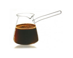 MOOLOOM Hand Made Double Wall Borosllicate Glass Coffee Kettle