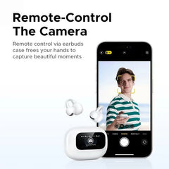 سماعات أذن لاسلكية حقيقية UGREEN HiTune S6 ClipBuds Magic بيضاء