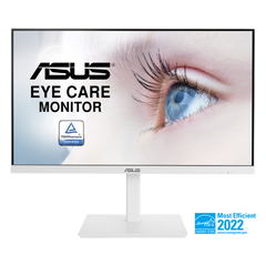 ASUS VA27DQSB-W Eye Care Monitor – 27 inch, FHD (Full HD 1920 x 1080), IPS, Frameless, 75Hz, Adaptive-Sync, DisplayPort, HDMI, Eye Care, Low Blue Light, Flicker Free, Wall Mountable