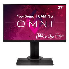 شاشة ألعاب XG2705 - مقاس 27 بوصة، متعددة الاتجاهات، بدقة 1080p، زمن استجابة 1 مللي ثانية، معدل تحديث 144 هرتز، بتقنية IPS، تدعم تقنية FreeSync Premium، ومنفذ HDMI، ومنفذ DP