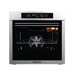Startec Electric Oven 60cm, E75311B-O1U1F1 - Stainless Steel