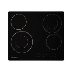 Startec Built-In Ceramic Hob 60cm, ER4604T - Stainless Steel Structure