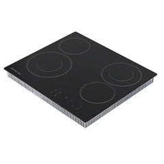 Startec Built-In Ceramic Hob 60cm, ER4604T - Stainless Steel Structure