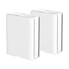 ASUS ZenWiFi BQ16 BE25000 Quad Band WiFi 7 (802.11be) Mesh Router 2 Pack - White