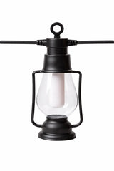 Decorative Lantern Style LED String Lights Waterproof Outdoor Decorative Lights, Warm White 2700K, Dimmer-Supported Fairy Lights for Decorations, Celebrations, Backyard, and Events - 5 Metres & 10 Bulbs