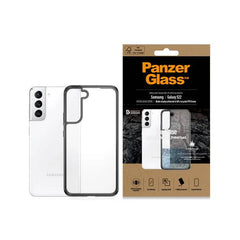 PanzerGlass CARE Smokey Black Protective Hard Case for Samsung Galaxy S22 5G with Recycled Plastic Build, Drop Protection and Enhanced Camera Safety