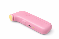 Electric Rechargeable Baby Nail File with LED Light, Low Noise Motor, Five Grinding Heads, Dual Speed Portable Nail Trimmer for Infants and Adults, Grey