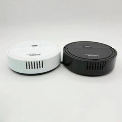 SWEEPIN ROBOT Automatic Robotic Vacuum Cleaner & Floor Sweeper with Strong Suction, Dual Rotating Side Brushes, One-Button Start, 3 AA Battery Operation, Dust Collection Compartment & Multi-Surface Cleaning for Home