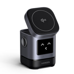 UGREEN Uno  2-in-1 Magnetic Wireless Charger 20w (Space Grey)
