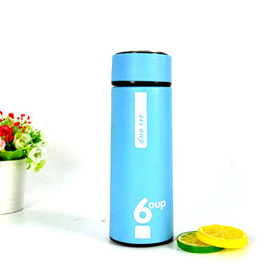 450ml Glass Interior Thermos Flask with Matte Anti-Slip Finish & Leak-Proof Lid – Ideal Vacuum Bottle for Hot & Cold Beverages at Office, Travel & School
