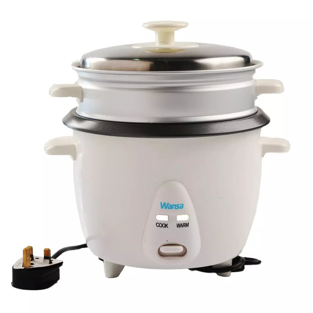 Wansa Rice Cooker, 400W, 1L, TO-9801 - White