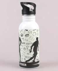Magic Color Changing Bottle with Sipper Straw - 600 ML Stainless Steel