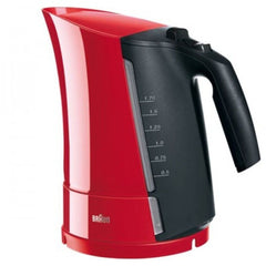 Braun 2200Watts, 1.7L Electric Kettle, Red - WK300-KE