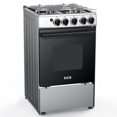 Ignis Gas Cooker 50x55cm 4 Burners, Silver - ACM5055NS