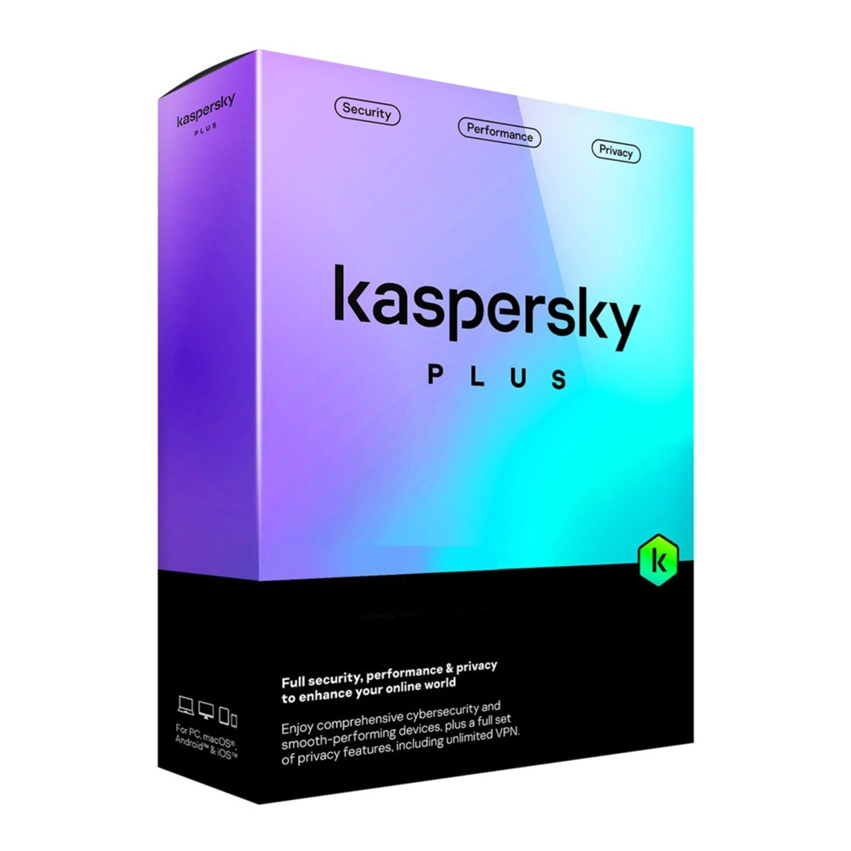 Kaspersky Plus Security 3 Devices 1 Year