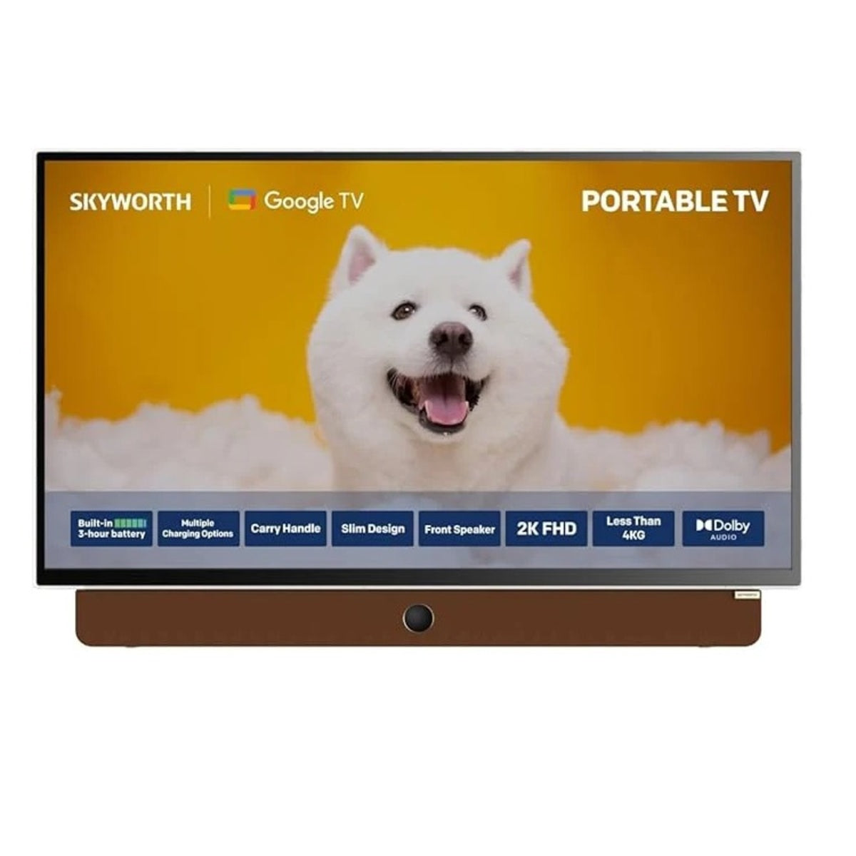 Skyworth 24-inch FHD Portable Smart Google TV