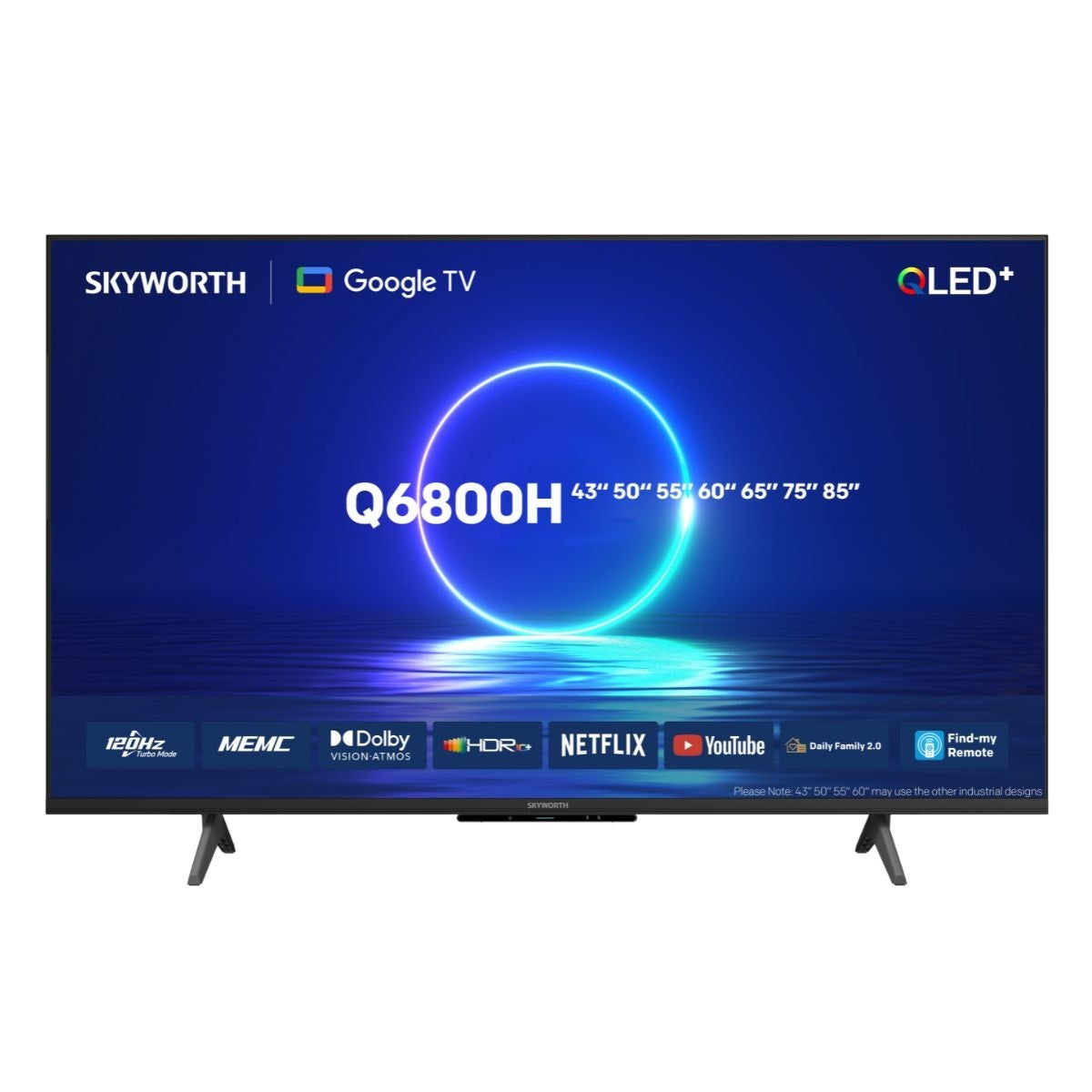 Skyworth 55-inch QLED UHD-4K Android Smart TV