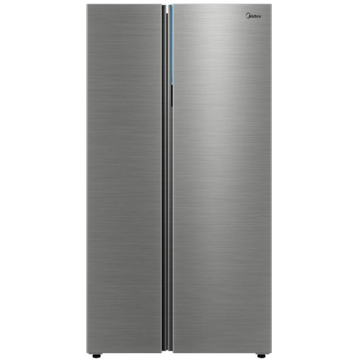Midea 681 Liters Side by Side Refrigerator, Silver - MDRS925CIE46M