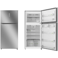 Midea Top Mount Freezer Refrigerator Net Capacity 651 Liters, Bru Steel - MDRT866FGE46AE