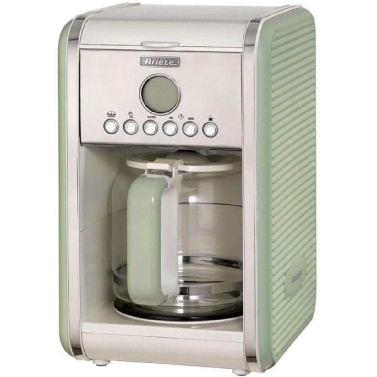 ماكينة قهوة أمريكية عتيقة من أرييت، سعة 4-12 كوب، لون أخضر - MOD1342.04 