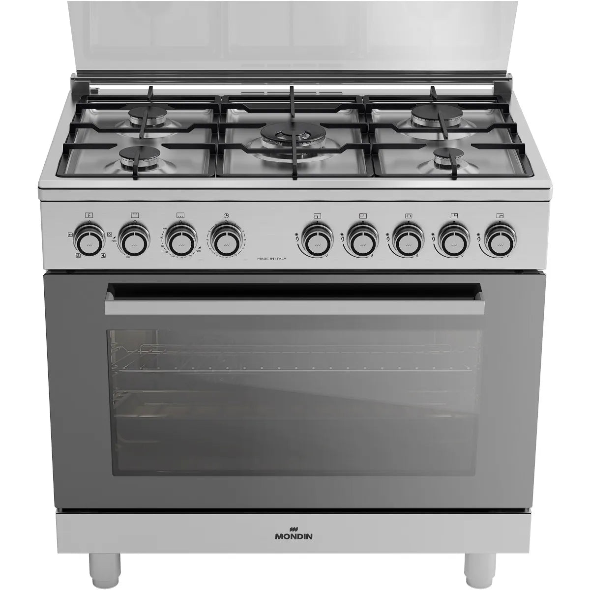 Mondin Gas Cooker 90x60cm 5 Burners - MOFS96GGXM