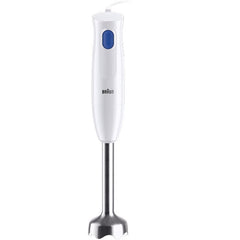 Braun MultiQuick 1 Hand Blender 450 Watts 1 Speed, White/Blue - MQ10.201MWH