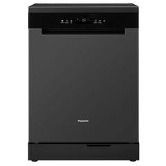 Panasonic 15 Place Dishwasher With 11 Programs And Self-Cleaning Function, Black - NP-FMK16XEKW