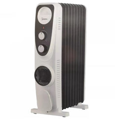 Midea Oil Filled Radiator Heater 9 Fin 2400 Watts - NY2009-22HF