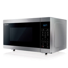 Sharp Microwave Oven with Grill 25 Liter - Silver