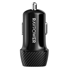Ravpower 20W USB-C Fast Car Charger, Black - RP-VC1017