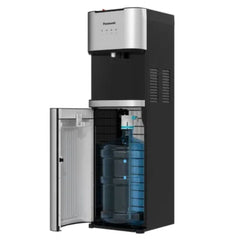 Panasonic Bottom Loading Water Dispenser, Black/Stainless Steel - SDM-WD3436BG