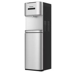 Panasonic Bottom Loading Water Dispenser with Hydrogen Filter, Stainless Steel Finish - SDM-WD3636BG