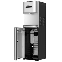 Panasonic Bottom Loading Water Dispenser with Hydrogen Filter, Stainless Steel Finish - SDM-WD3636BG