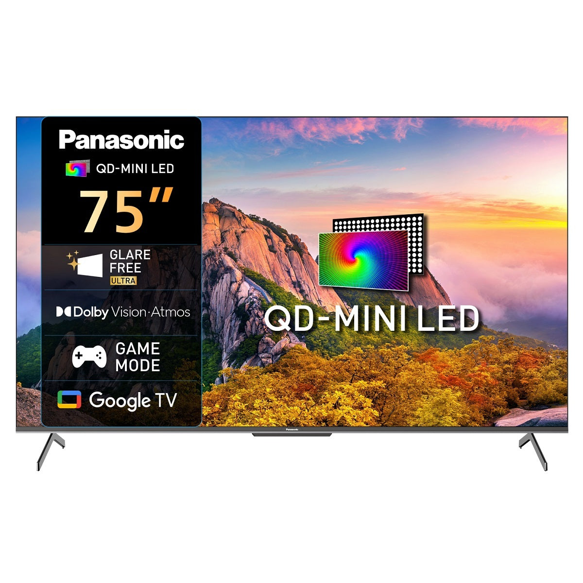 Panasonic 75-inch Mini LED 4K Google TV - TN-75W85CGU