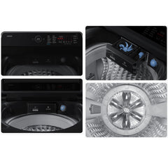 Samsung Top Load Washer 13kg 700 RPM Inverter, Black - WA80F13B6BGK
