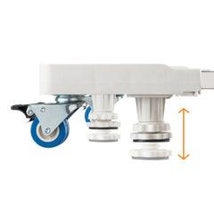 Orca Ref And Wash Stand 70-90 cm, White - WMS05-4