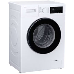 Samsung Front Load Washer 8kg 1400 RPM, White - WW80FG3M05AWGK