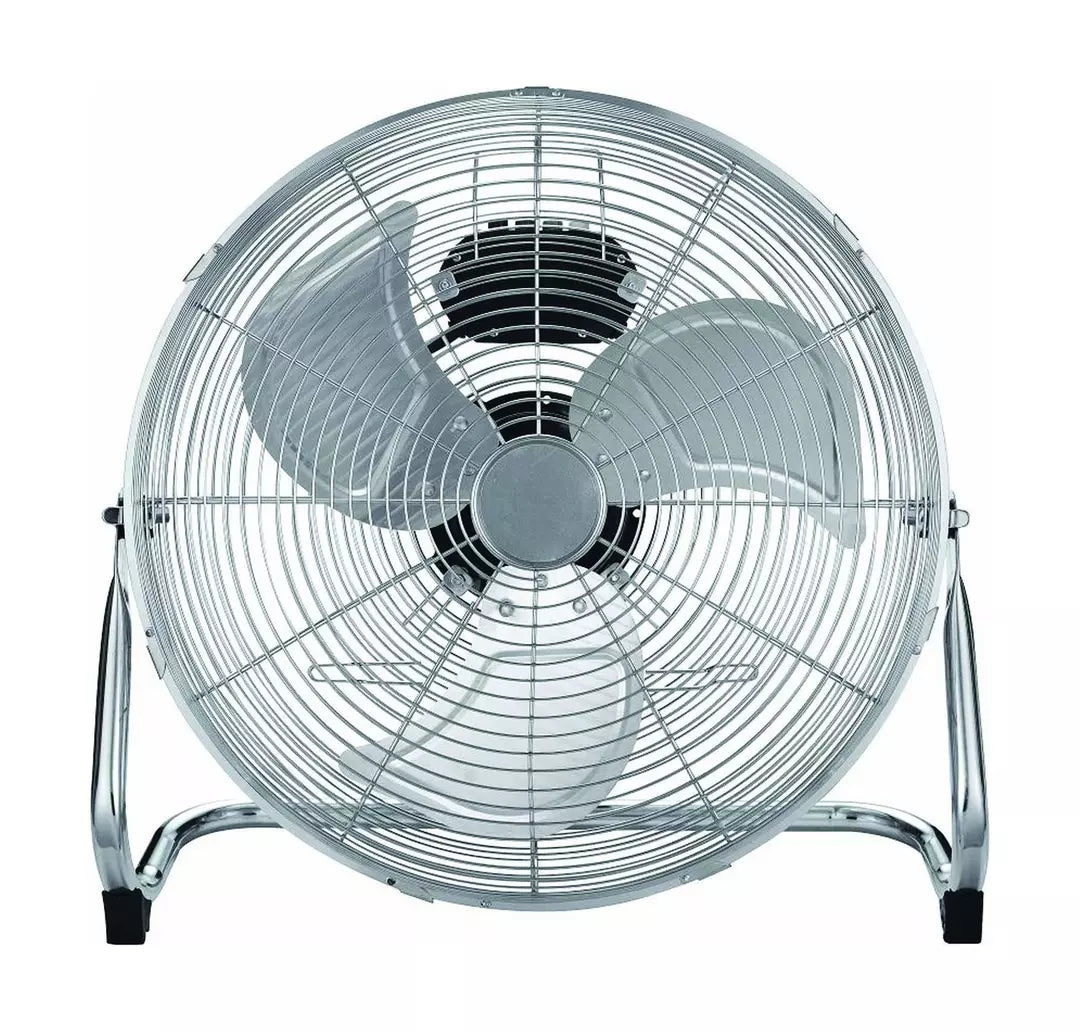 Wansa Metal Floor Fan, 16-Inch, AF-2702 - Stainless Steel
