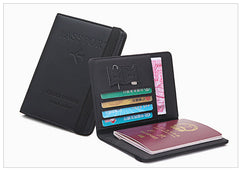 غطاء جواز سفر Rfid - جلد صناعي