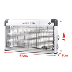 Electric Lamp Insect Killer & Bug Fly Zapper with UV-A Double Tube & Chain for Hanging - 20W/30W/40W