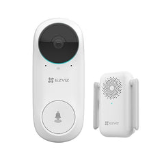 EZVIZ DB2C Kit Wi-Fi Doorbell With Chime H.265 – White