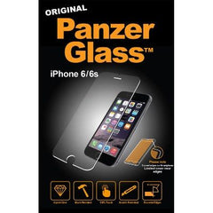 PanzerGlass Tempered Glass Screen Protector for iPhone 6 & iPhone 6s Crystal Clear Shock Resistant Scratch Resistant with Oleophobic Fingerprint Resistant Coating