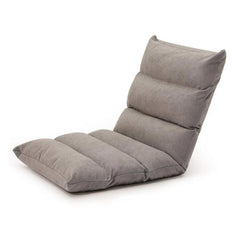 Adjustable 5-Position Folding Floor Chair with Removable Lumbar Support Pillow, Washable Zipper Cover, Thick High-Density Cushioning & Reclining Backrest for Reading, Gaming, Working, Meditation & Relaxation