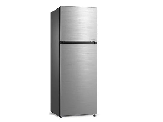 Elite Top Mount Refrigerator 356L, Wire Shelf, Lock & Key, Inverter Compressor - Silver ETM450S